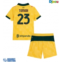 AC Milan Fikayo Tomori #23 Rezervni Dres za djecu 2025-26 Kratak Rukav (+ Kratke hlače)